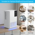 thumbnail image 6 of 58W Dual- Dehumidifier for Small Spaces, 68OZ  Quiet Sleep Mode Auto Shut-Off Timer Night Light for Bathroom Bedroom RV, 6 of 8
