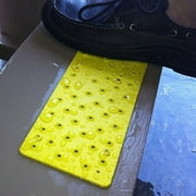 Handi Treads 30 inch Non-Slip Tread, Powder-Coated Yellow, Pack of 6
