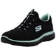 thumbnail image 1 of Zapatilla Skechers Summits para mujer, color negro aguamarina, talla 9.5, 1 of 7