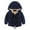 Navy, variant on SGMVNU Boys and Girls Fall Winter Jackets Kids Boys Girls Winter Heavyweight Coat Solid Hooded Jacket Toddler Windproof Heavy Warm Outwear(Size 3-4 Years, Navy)