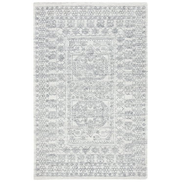 SAFAVIEH Marquee Duana Medallion Area Rug, Ivory/Grey, 5' x 8'