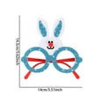 thumbnail image 3 of Nsxcdh Children Bunny Glasses Easter Props,Colorful Rabbit Ear Glasses with Eggs and Chicks for Holiday Dress-Up and Photo Booth, 3 of 6