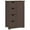 Brown, variant on kleankin Bathroom Storage Cabinet with Drawers and Adjustable Shelf, Black