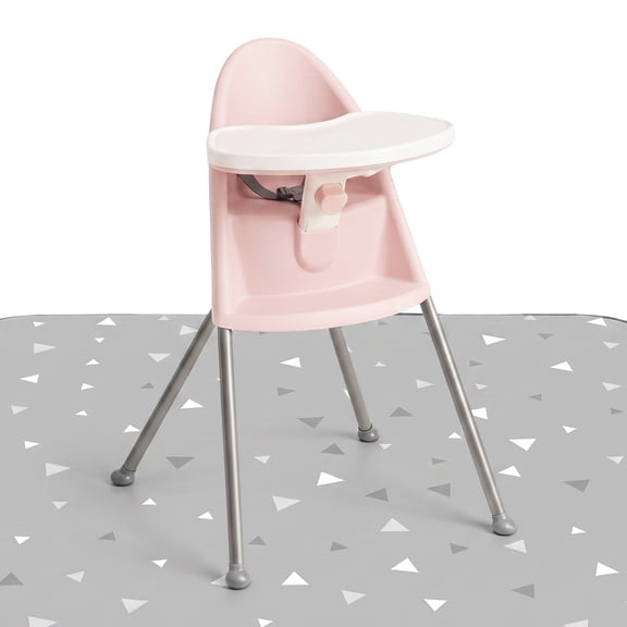 Waterproof Splat Mat for Under High Chair – Non-Slip Floor Mat for Baby Mealtime, Food Spills, and Floor Protection