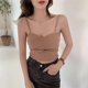 thumbnail image 5 of La parte superior del tubo de algodón cruzó la ropa interior de la muchacha de la correa del sujetador de las mujeres para los deportes tamaño libre Scienceny AP001724-05, 5 of 7
