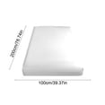 thumbnail image 3 of Cotton Fitted Sheet | Mattress Cover Protector | Breathable Bed Sheet for Dorm or Home | Stretchable Bottom Sheet with Deep Pocket | Smooth Fitted Bedding for Mattress Up To 4 Inches, 3 of 7