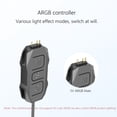 thumbnail image 3 of Cable Controlador ARGB 5V 3 Pines A SATA RGB Remoto 1 4 Extensión (), 3 of 8