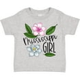 thumbnail image 3 of Inktastic Mississippi Girl Magnolia Flowers and Leaves Girls Toddler T-Shirt, 3 of 5