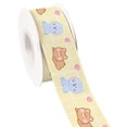 thumbnail image 1 of Japanese Cartoon Cute Dog Pattern Printed Grosgrain Satin Ribbon for Gift Wrapping Hair Bow Craft Accessory 50 Yards Jiayi, 1 of 7
