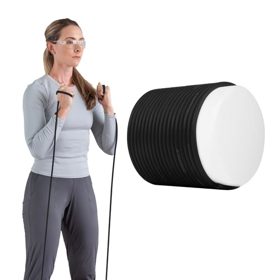 THERABAND Latex Resistance Tubing, Black, Special Heavy Level 5, 25 ft Roll, Professional Grade for Upper and Lower Body Workouts, Cut-to-Length, Color-Coded Resistance Levels