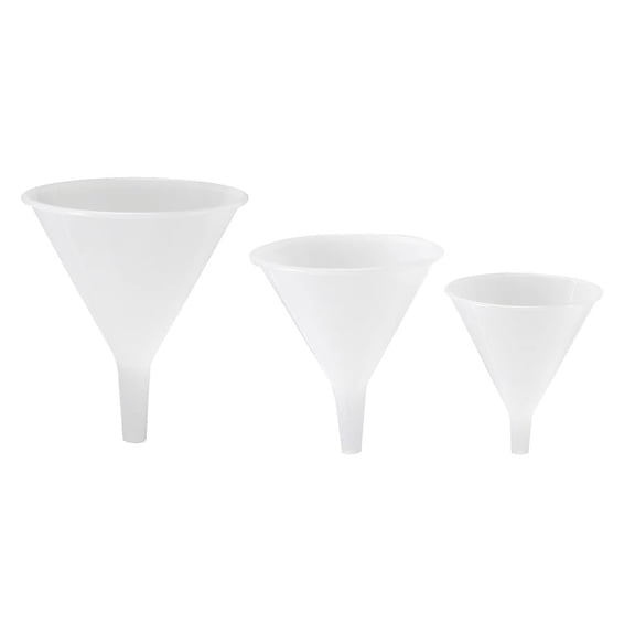 Hutzler Plastic Funnel 3-Piece Set