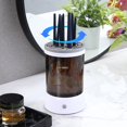thumbnail image 4 of SUTENGDA Automatic Spinning Makeup Brush Cleaner Machine with USB Power  Large Capacity for  Brush Sizes  Compact Design for Travel  Includes Dustproof Storage & Drying Function - Model H, 4 of 5