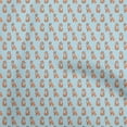 thumbnail image 1 of oneOone Viscose Jersey Baby Blue Fabric Animal Dress Material Fabric Print Fabric By The Yard 60 Inch Wide, 1 of 5