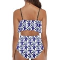 thumbnail image 3 of FcBaudy Womens Swimsuits Two Piece Swimsuit for Women Bathing Suit for Women Tankini Swimsuits for Women Women's Ruffled Bikini Swimsuit Set Women Swimsuit, 3 of 5