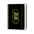 thumbnail image 2 of pstuiky A5 Notebook with Elastic Closure Durable Coil Binding for Smooth Page Turning 80 Sheets of High-Quality Paper Ideal for Work, and Daily Planning Portable Design for On-The-Go Use, 2 of 3