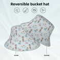thumbnail image 2 of Cauagu Cute Snowflake Dachshund for Unisex Bucket Hat,Outdoor Summer Beach Fishing Sun Hat Hot Summer Reflective Bucket Hat Fun Outdoor Vacation Hat for Men and Women, 2 of 6