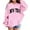 Pink, variant on Kids Girls Sports Hoodie Soft Pullover Sweatshirt with Pocket Warm Casual Hoodie for Daily Wear and School Outfits