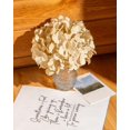 thumbnail image 3 of Silk Hydrangea Artificial Flowers Heads with Stems for Wedding Home Decor Pack of 6 (Purple), 3 of 5
