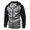 Dark Gray, variant on Men's Raglan Sleeve Zip Up Hoodie, Color Block Casual Hooded Sweatshirt, Lightweight Long Sleeve Jacket for Spring Fall Blue S