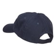 thumbnail image 3 of I Love Mardi Gras with Fleur de Lis Embroidered Cotton Cap - Navy OSFM, 3 of 5
