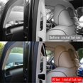 thumbnail image 3 of For ALPHARD 40 Series 2023+ Car Gloss Black Middle Door Armrest Decorative Patch Car Interior Accessories, 3 of 5