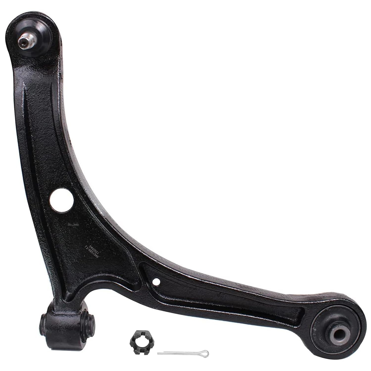 Detroit Axle - Front Lower Control Arms for 2003-2008 Honda Pilot, 2001-2006 MDX, 2 Lower Control Arms w/Ball Joints, 2 Outer Tie RodsReplacement
