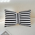 thumbnail image 4 of Cojín de almohada lumbar con lazo - Tela de terciopelo | Acento de lazo decorativo desmontable multicolor | Respaldo de apoyo suave para sala de estar, dormitorio, oficina | 19.6x13 pulgadas | Funda, 4 of 6