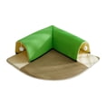 thumbnail image 2 of Túnel de juego para cama de gato Salvador cueva para mascotas verde, 2 of 10