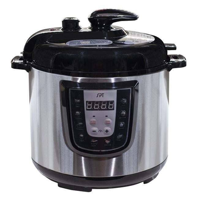 SPT 6 qt Electric Stainless Steel Pressure Cooker
