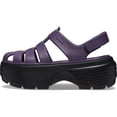 thumbnail image 4 of Sandalia Unisex Crocs Stomp Fisherman Plataforma Dark Iris, 4 of 7