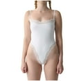 thumbnail image 1 of Body moldeador de cintura para mujer, estilo fino, con encaje, soporte para el pecho, corsé moldeador de abdomen, body moldeador de cintura para mujer, ropa moldeadora de nailon., 1 of 4