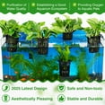 thumbnail image 3 of New for 2025 Aquarium Plant Holder with 1.57-inch Extension Hooks and Suction Cups for Fish Tank Aquaponic Plant Cultivation and Aquascape Decorations Accessories (4 PCS), 3 of 10