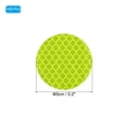 thumbnail image 2 of Uxcell Reflective Stickers, 30Pcs Round Reflective Sticker, Fluorescent Green, 2 of 7