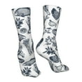 thumbnail image 7 of KLL Chicken And Fish Print Womens Crew Socks Athletic Middle Tube Long Socks Novelty Socks Gifts For Men, 7 of 7
