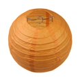thumbnail image 1 of Linterna china redonda de papel Wdftyju 6 pulgadas naranja, 1 of 8