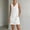 X-474White, variant on YMNXA Summer Dresses For Women Sleeveless V Neck Solid Color Comfortable Fashion Flowy Dress With Pockets For Casual Daily Wear,Black,L