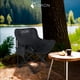 thumbnail image 2 of Silla Plegable para Camping Pesca Playa y Exteriores de Lona Impermeable Ligera y Ergonomica con Estructura de Acero y Funda Transportadora, 2 of 5