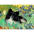 thumbnail image 2 of CafePress - Irises / Pomeranian(Bb) Mug - 11 oz Ceramic Mug - Novelty Coffee Tea Cup, 2 of 3