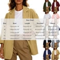 thumbnail image 3 of CHGBMOK Blazers for Women Business Casual Long Sleeve Suit Jacket Lapel Button Down Suit Jacket with Pockets, 3 of 9