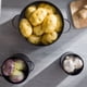 thumbnail image 4 of 3 Paquetes De Latas De Almacenamiento De Vegetales Cebolla De Acero A Ajo Frascos De Papa Juego De Botes De Cocina Con Tapa Para Encimera, 4 of 7