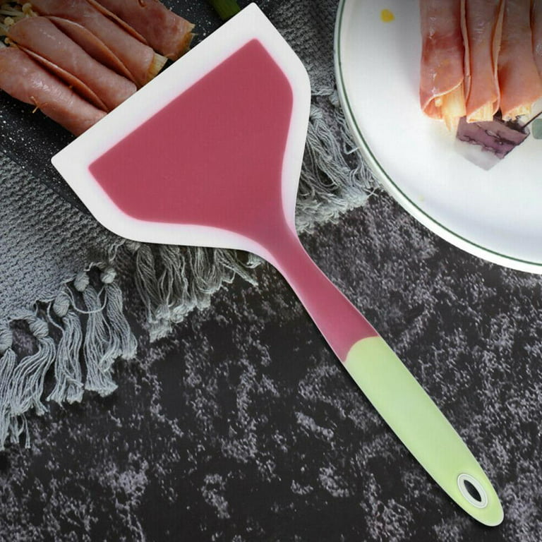 Silicone Kitchen Ware Cooking Utensils Spatula Beef Meat Egg Kitchen  Scraper Wide Pizza Cooking Tools Shovel
