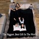 thumbnail image 5 of LHSHID Daughter Blanket to My Daughter Letter from Mom Gifts Letter Printed Throw Fleece Flannel Blankets Birthday Gifts for Daughter Adult Mother Daughter Gift from Mom Blanket for Kids 40"x50", 5 of 5