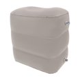 thumbnail image 1 of Abbracc Inflatable Travel Foot Rest Adjustable Height for Long Trip Office Home Cars Gray, 1 of 7
