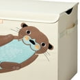 thumbnail image 3 of 3 Sprouts Bac de Rangement Pliable pour Jouets pour Salle de Jeux pour Enfants, Otter, 3 of 8