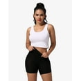 thumbnail image 3 of INNERSY Womens Breathable Period Boxers Underwear High-Waist Menstrual Panties 3-Pack(L,Black Without Logo), 3 of 12