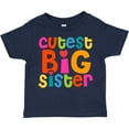 thumbnail image 3 of Inktastic Cutest Big Sister Girls Toddler T-Shirt, 3 of 5