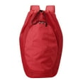 thumbnail image 1 of koolsoo Drawstring Backpack Fitness Drawstring Gym Bag for Shopping Badminton Tennis Red, 1 of 9