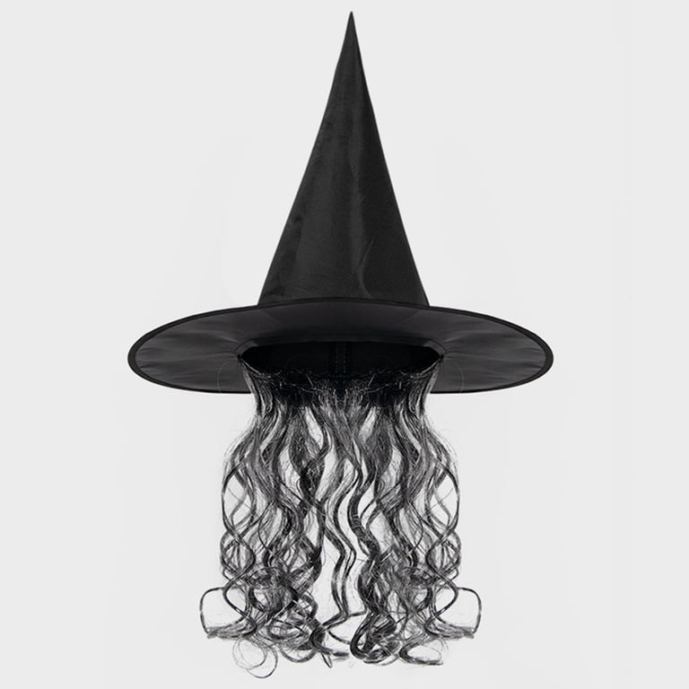 Halloween Witch Set For Women Includes Wig Hat EVA Adult  display picture 2