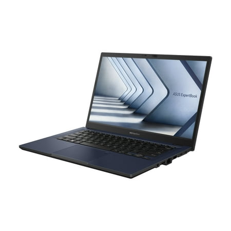 ASUS ExpertBook B1 B1402CVA-XS54 - 180-degree hinge design - Intel Core i5 - 1335U / up to 4.6 GHz - Win 11 Pro - Intel Iris Xe Graphics - 16 GB RAM - 512 GB SSD NVMe - 14" 1920 x 1080 (Full HD) - Gigabit Ethernet - Wi-Fi 6E, Bluetooth - star black