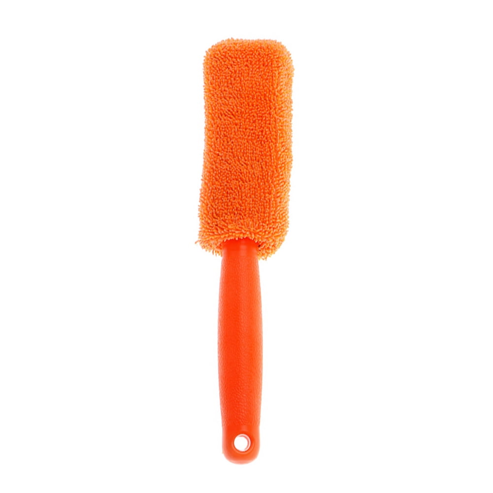 Akoyovwerve Microfiber Long Handle Tire Brush Car Cleaner Small Brush